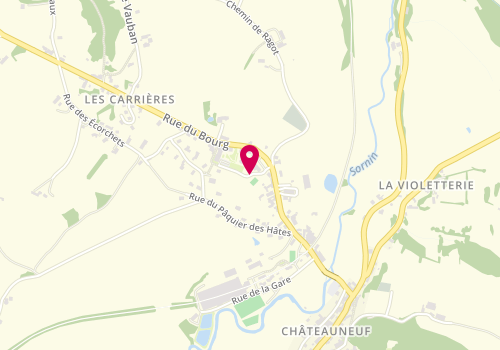 Plan de LARDET Véronique, Le Bourg, 71740 Châteauneuf