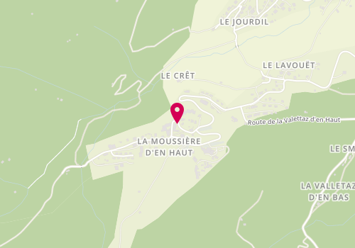 Plan de JACQUARD Frédéric, 2893 Route de la Moussiere d'En Haut, 74430 Saint-Jean-d'Aulps