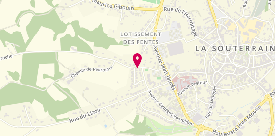 Plan de LARRIERE Isabelle, 3 Rue Yves Fesneau, 23300 La Souterraine