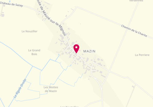 Plan de CASTELLIER Aurore, 4 Route de Mauze, 79210 Saint-Hilaire-la-Palud