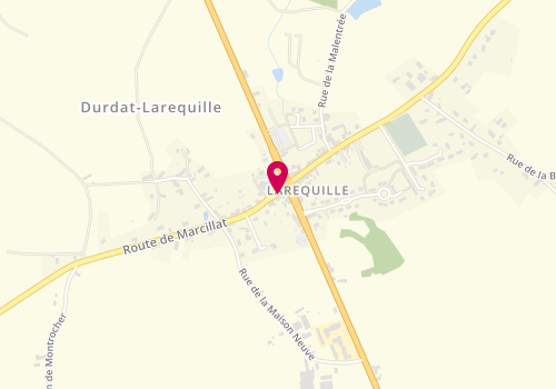 Plan de ROCHE Christine, 3 Route de Marcillat, 03310 Durdat-Larequille