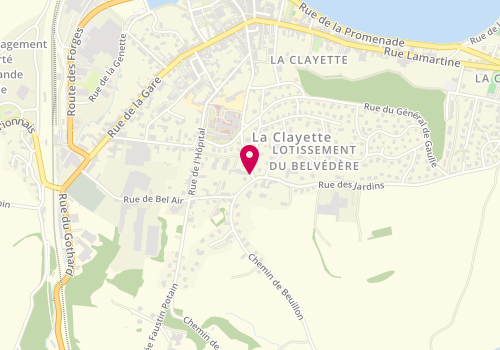 Plan de MATHIEU Yves, 14 Bis Rue de Briant, 71800 La Clayette