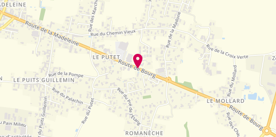 Plan de BILLY Amélie, 333 Route de Bourg, 01750 Replonges
