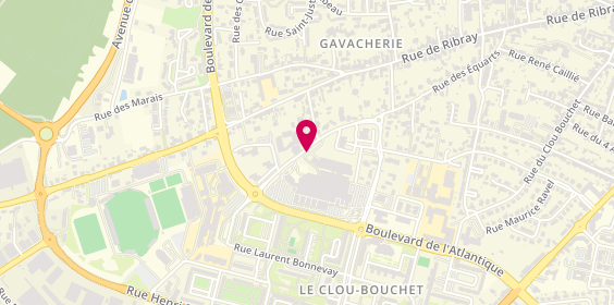 Plan de BLANCHARD Emmanuel, 95 Rue des Equarts, 79000 Niort