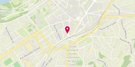 Plan de LAMBERT Maryse, 17 Rue de l'Hôtel Dieu, 74200 Thonon-les-Bains
