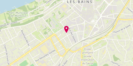 Plan de MATTEL Alexa, 8 Avenue de la Versoie, 74200 Thonon-les-Bains