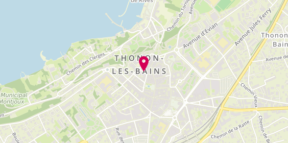 Plan de BLANCQUART Carole, 11 Rue Ferdinand Dubouloz, 74200 Thonon-les-Bains