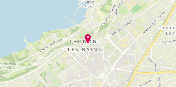 Plan de BENAND Elodie, 1 Rue Michaud, 74200 Thonon-les-Bains