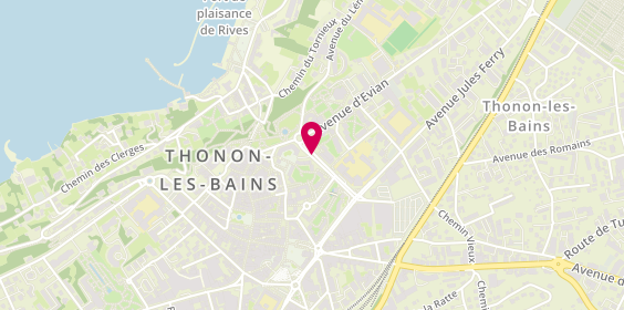 Plan de SORO Sabrina, 5 Avenue Saint Francois de Sales, 74200 Thonon-les-Bains