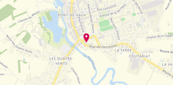Plan de BONNETAIN Clara, 3 Rue de Gorrevod, 01190 Pont-de-Vaux