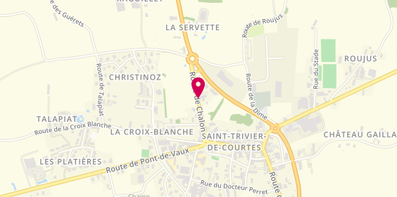 Plan de BUONO Karine, 200 Route de Chalon, 01560 Saint-Trivier-de-Courtes