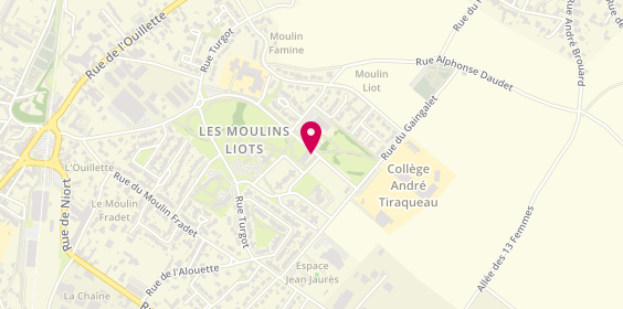 Plan de BONNESOEUR Isabelle, 70 Avenue Georges Pompidou, 85200 Fontenay-le-Comte