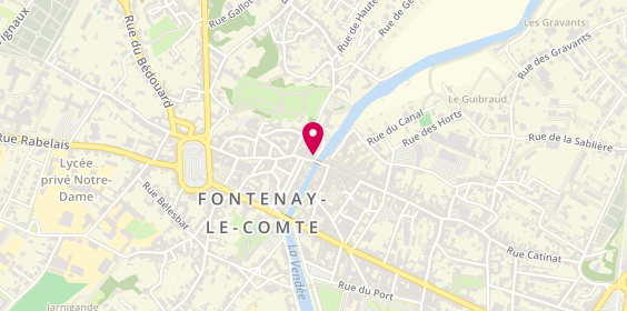 Plan de SAIZ Liano Jessica, 1 Bis Rue Rochefoucault, 85200 Fontenay-le-Comte