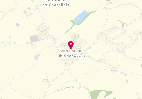 Plan de MASSE Emilie, 187 Rue Centrale, 71430 Saint-Aubin-en-Charollais