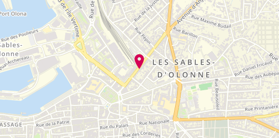 Plan de LIPOVAC Bruno, 36 Avenue Georges Pompidou, 85100 Les Sables-d'Olonne