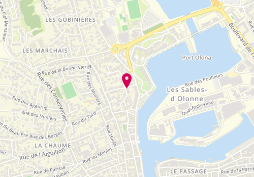 Plan de PIGNON Manuella, 7 Rue de la Dorothee, 85100 Les Sables-d'Olonne