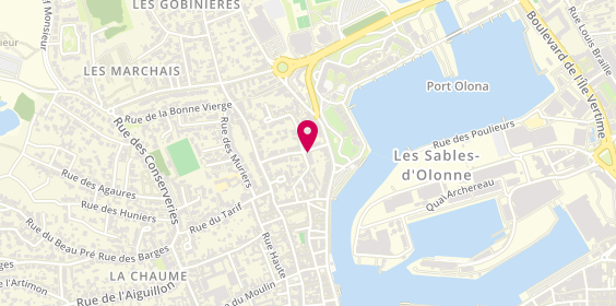 Plan de BOUCHET Amélie, 7 Rue de la Dorothée, 85100 Les Sables-d'Olonne