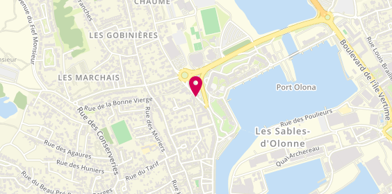 Plan de BELLENGER Denis, 16 Rue Joseph Benatier, 85100 Les Sables-d'Olonne