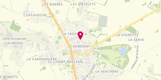 Plan de ARCHINARD Renaud, 8 Rue des Hotelets, 71470 Romenay