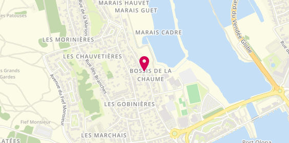 Plan de BERLIOZ Valérie, 104 Rue Joseph Benatier, 85100 Les Sables-d'Olonne