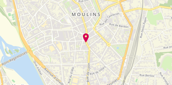 Plan de BELIGAUD Sophie, 25 Rue des Couteliers, 03000 Moulins