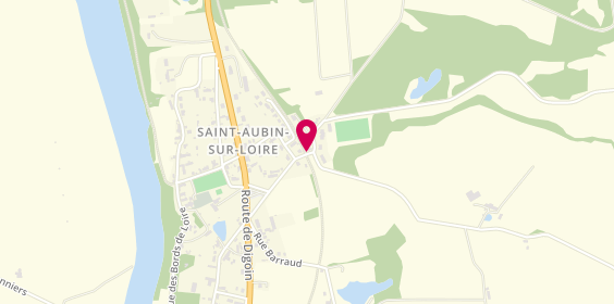 Plan de BAUJARD Ophélie, 273 Rue du Stade, 71140 Saint-Aubin-sur-Loire