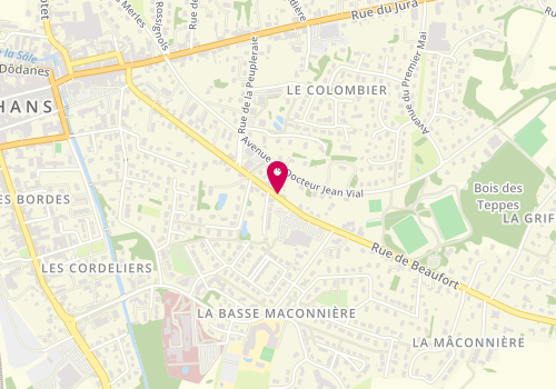 Plan de LAURENT Valentin, 49 Rue de Beaufort, 71500 Louhans