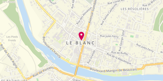 Plan de BISSON Adrien, 8 Place Andre Gasnier, 36300 Le Blanc