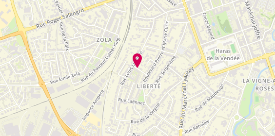Plan de ALBERT Laurence, 6 Rue Benjamin Rabier, 85000 La Roche-sur-Yon