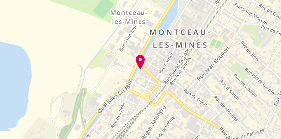 Plan de MARTINS Julie, 3 Quai Gauthey, 71300 Montceau-les-Mines