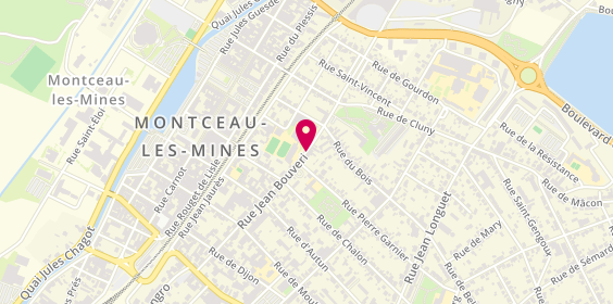 Plan de BENCHENNOUF Younès, 13 Rue Jean Bouveri, 71300 Montceau-les-Mines