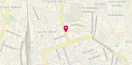 Plan de AUBRET Louis, 28 Rue du Marechal Ney, 85000 La Roche-sur-Yon