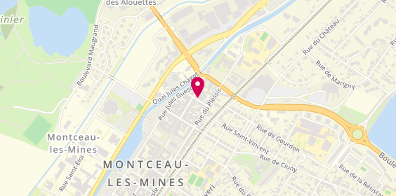 Plan de CHARLES-GLAISE Manon, 7 Rue Gaston Cremieux, 71300 Montceau-les-Mines