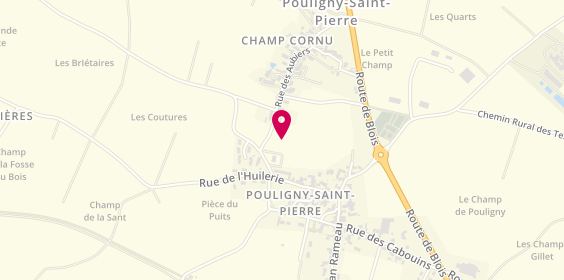 Plan de CORMIER Anne, 1 Rue Lucien Brunet, 36300 Pouligny-Saint-Pierre