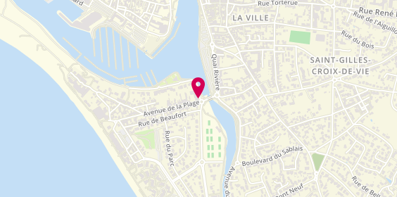Plan de LIGONNIERE Béatrice, 1 Promenade de la Vie, 85800 Saint-Gilles-Croix-de-Vie