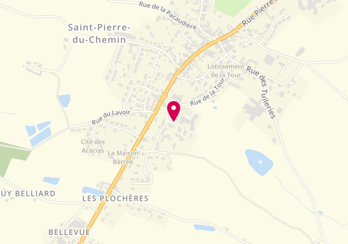 Plan de DA Cruz Anicette, 3 Rue du Petit Bois, 85120 Saint-Pierre-du-Chemin