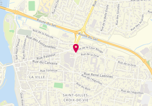 Plan de NOËL Elodie, 7 Avenue de la Liberte, 85800 Saint-Gilles-Croix-de-Vie