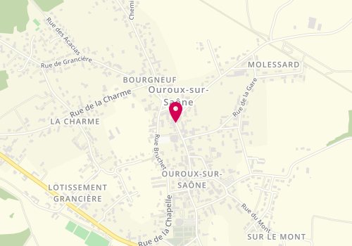 Plan de EMILE Marie, 27 Bis Rue du Bourgneuf, 71370 Ouroux-sur-Saône