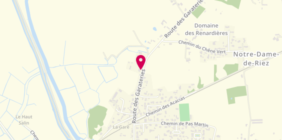 Plan de BONNEFOI Sandrine, 520 Route des Garateries, 85270 Notre-Dame-de-Riez
