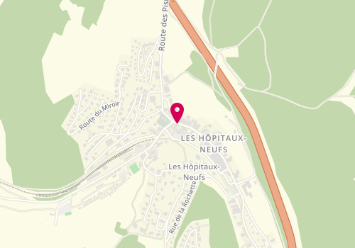 Plan de CHAPUIS Marlène, 1 Place de la Mairie, 25370 Les Hôpitaux-Neufs