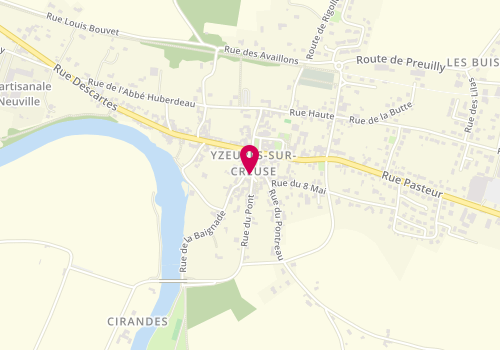 Plan de CRAMARD Elisabeth, 14 Place Mado Robin, 37290 Yzeures-sur-Creuse