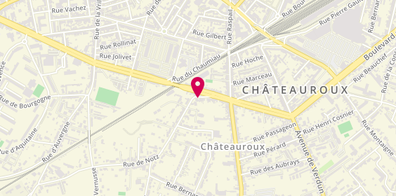 Plan de CHARVY Vanessa, 23 Rue de Notz, 36000 Châteauroux