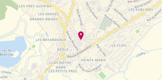 Plan de BELLET Fabienne, 3 Place Carnot, 36130 Déols