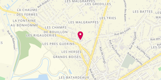 Plan de BOUGUEREAU Christelle, 1 Rue Mis et Thiennot, 36130 Déols