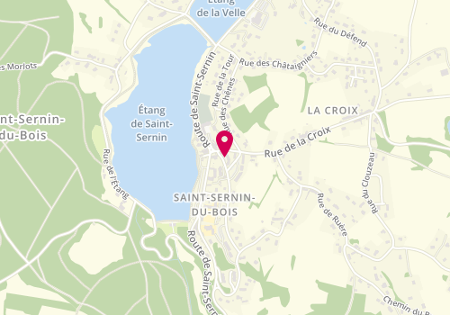 Plan de GARCIA Laura, 9 Allee des Cedres, 71200 Saint-Sernin-du-Bois