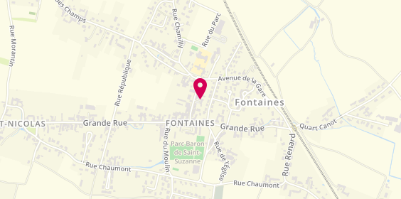 Plan de LE MOAL Pascale, Place Docteur Marcel Pourprix, 71150 Fontaines