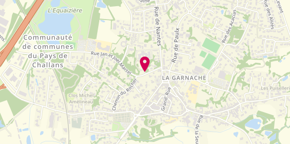 Plan de BARREAU Charline, 7 Rue Jan et Joel Martel, 85710 La Garnache