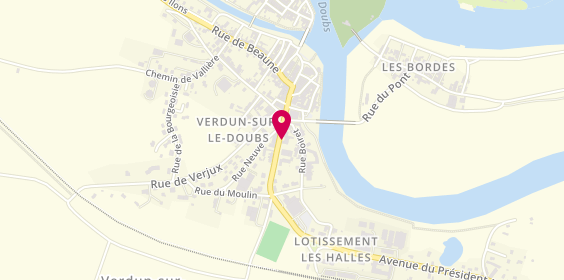 Plan de BOISSELET Laurène, 5 Avenue Giscard d'Estaing, 71350 Verdun-sur-le-Doubs