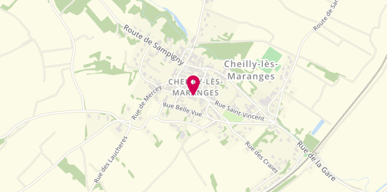 Plan de SCALABRINO Amandine, 5 Place de la Poste, 71150 Cheilly-lès-Maranges