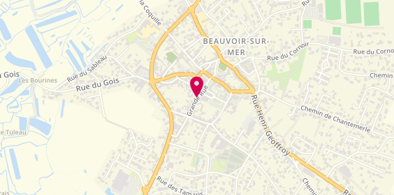 Plan de BESSEAU Julie, 7 Grande Rue, 85230 Beauvoir-sur-Mer